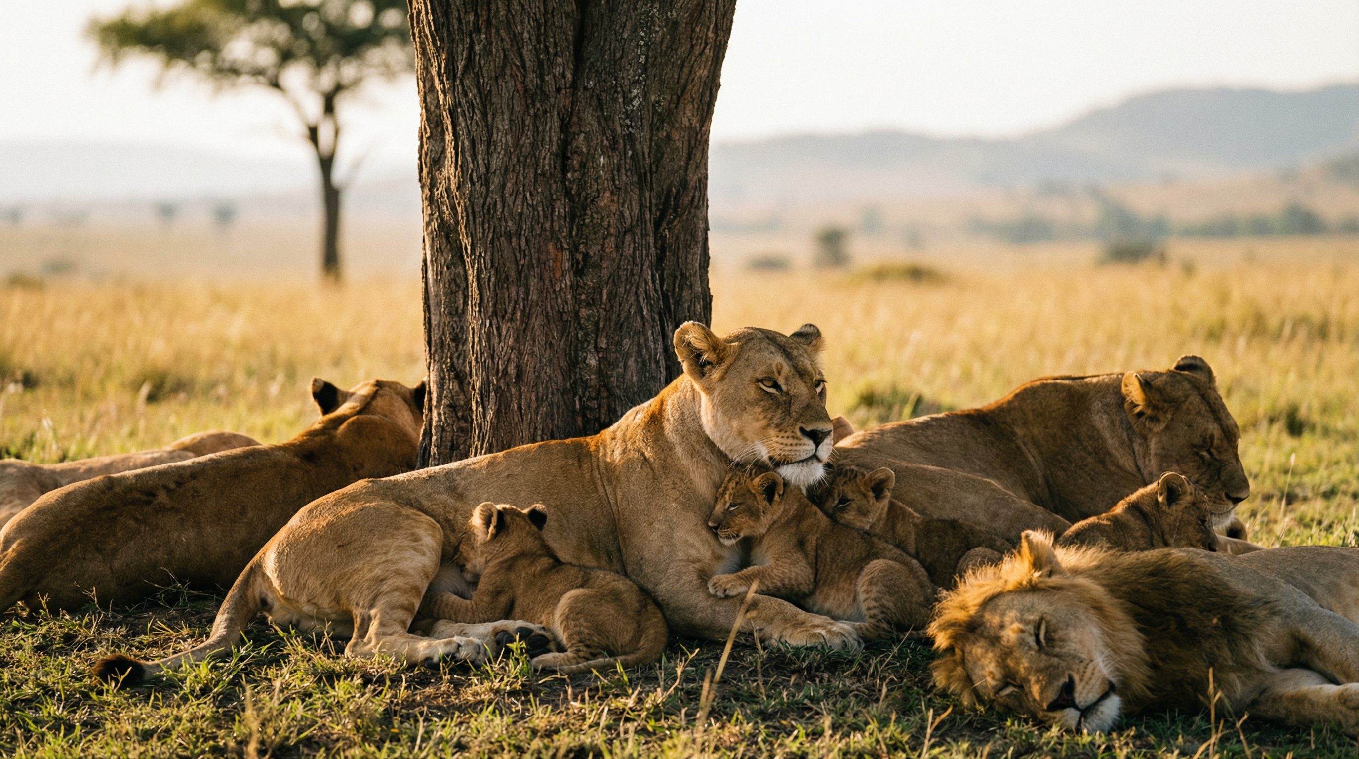 少妇视频：非洲狮群日常生活纪录片